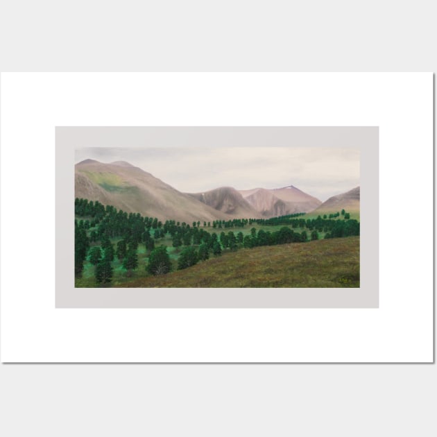 Glen Derry, Cairngorms Wall Art by richardpaul